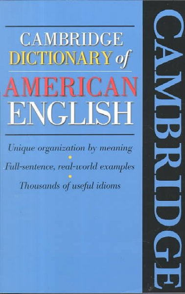 Cambridge dictionary of American English [kit].