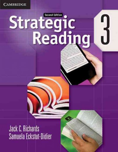 Strategic reading 3.