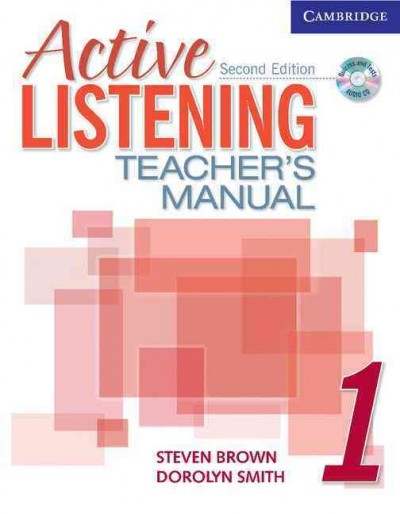 Active listening. 1, Teacher's manual.