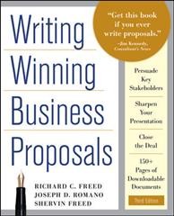 Writing winning business proposals.