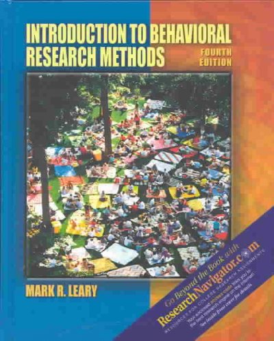 Introduction to behavioral research methods / Mark R. Leary.