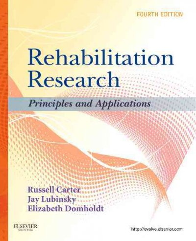 Rehabilitation research : principles and applications.