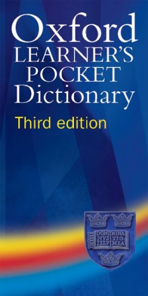 Oxford learner's pocket dictionary.