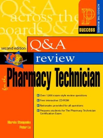 Prentice Hall health question and answer review for the pharmacy technician / Marvin M. Stoogenke, Peter Le.