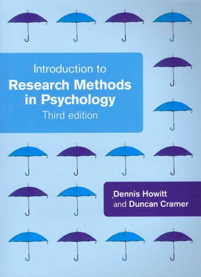 Introduction to research methods in psychology.