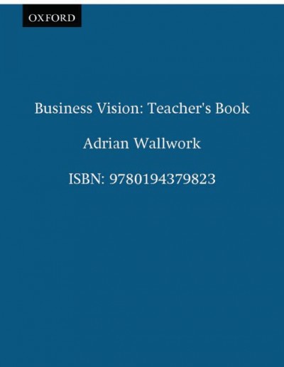 Business vision. Teacher's book / Rachel Appleby.