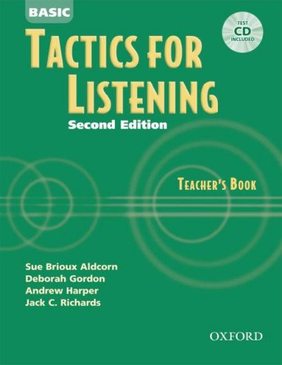 Basic tactics for listening. Teacher's book.
