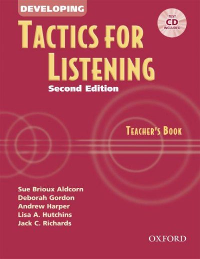Developing tactics for listening. Teacher's book.