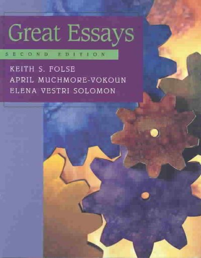 Great essays : an introduction to writing essays.