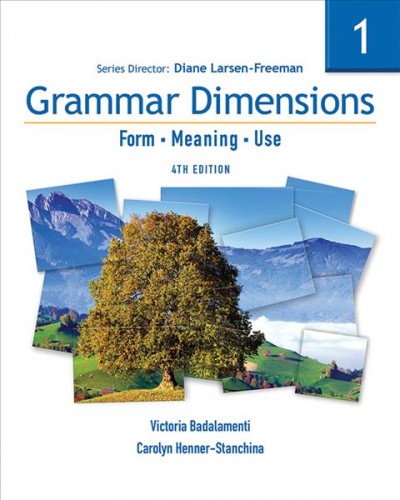 Grammar dimensions. 1 [kit] : form, meaning, and use.
