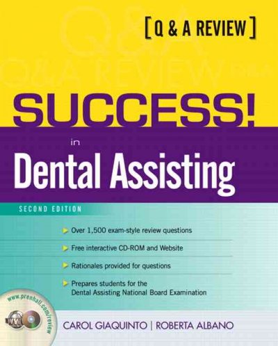 Success! in dental assisting : a Q&A review.
