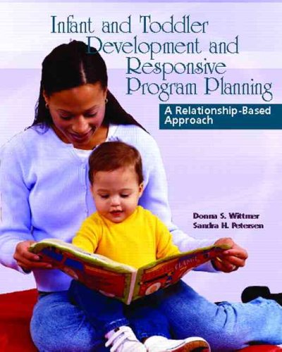 Infant and toddler development and responsive program planning : a relationship-based approach / Donna S. Wittmer, Sandra H. Petersen.