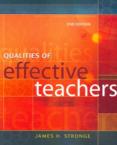 Qualities of effective teachers.