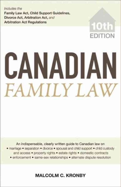 Canadian family law.