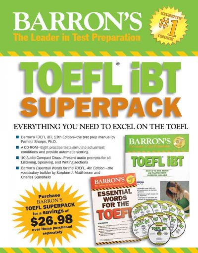 TOEFL iBT [kit] : internet-based test.