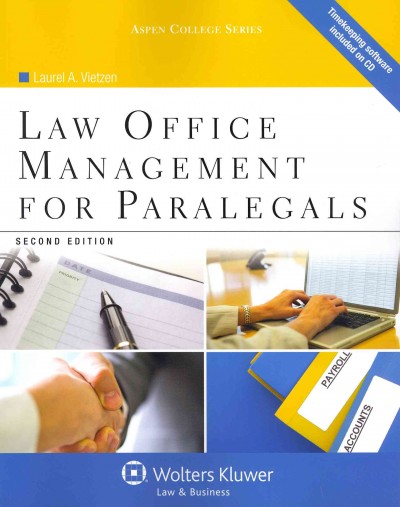 Law office management for paralegals.