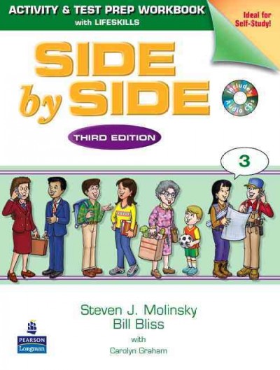 Side by side plus. Book 3, Activity & test prep workbook [kit].