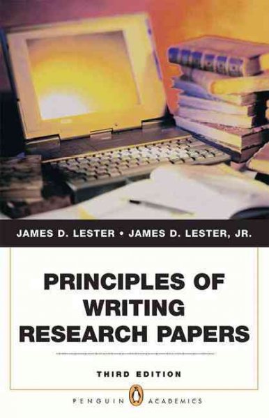 Principles of writing research papers.