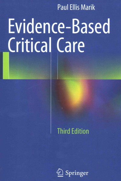 Evidence-based critical care.