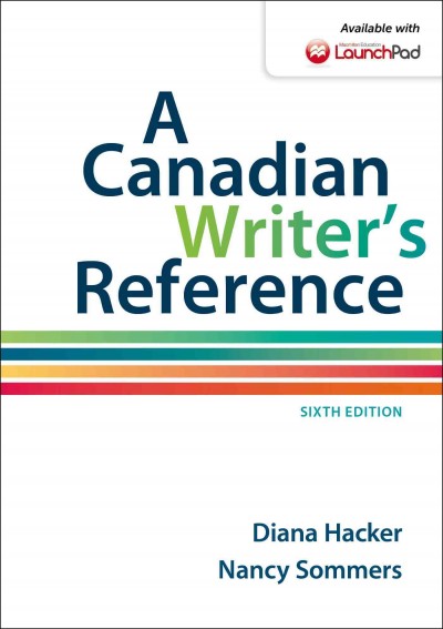 A Canadian writer's reference.
