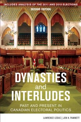 Dynasties and interludes : past and present in Canadian electoral politics.
