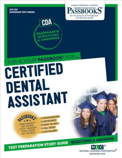 This is your passbook for... certified dental assistant.