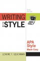 Writing with style : APA style made easy   Cover Image