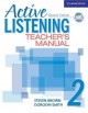 Go to record Active listening. 2, Teacher's manual.