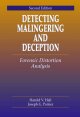 Go to record Detecting malingering and deception : the revised forensic...