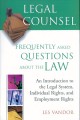 Go to record Legal counsel : frequently asked questions about the law