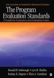 The program evaluation standards : a guide for evaluators and evaluation users. Cover Image