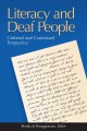Literacy and deaf people : cultural and contextual perspectives  Cover Image