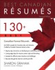 Go to record Best Canadian résumés.