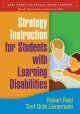 Strategy instruction for students with learning disabilities  Cover Image