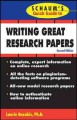 Schaum's quick guide to writing great research papers  Cover Image