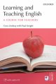 Learning and teaching English a course for teachers  Cover Image
