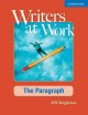 Writers at work. The paragraph  Cover Image