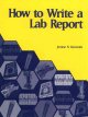 Go to record How to write a lab report