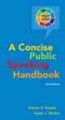 A concise public speaking handbook. Cover Image