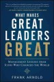What makes great leaders great : management lessons from icons who changed the world. Cover Image