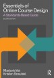 Essentials of online course design : a standards-based guide. Cover Image
