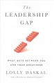 The leadership gap : what gets between you and your greatness  Cover Image