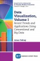 Data visualization. Volume 1, Recent trends and applications using conventional and big data. Cover Image