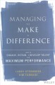 Managing to make a difference : how to engage, retain, and develop talent for maximum performance  Cover Image