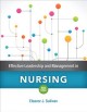 Effective leadership and management in nursing. Cover Image