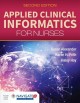 Applied clinical informatics for nurses. Cover Image