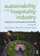 Sustainability in the hospitality industry : principles of sustainable operations. Cover Image