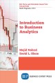 Introduction to business analytics  Cover Image