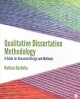 Go to record Qualitative dissertation methodology : a guide for researc...