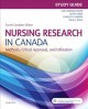 Study guide for Nursing research in Canada : methods, critical appraisal, and utilization  Cover Image